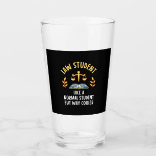 Jurastudenten sind Cooler Glas