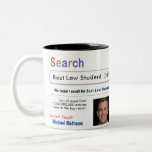 Jurastudentin Funny Custom Best Search Geschenk Ta Zweifarbige Tasse<br><div class="desc">Passen Sie diese lustige,  maßgeschneiderte Studentensuche an,  indem Sie ein Foto hinzufügen,  um ein Geschenk zu machen,  das sie Liebe. AZEZ - A bis Z,  EZ Geschenke. Zazzle.com/AZEZcom Design von Amelia Carrie - Für Mütter,  Väter,  Großmutter,  Chefs,  Angestellte,  Freunde,  Großeltern,  Brüder,  Schwestern und mehr!</div>
