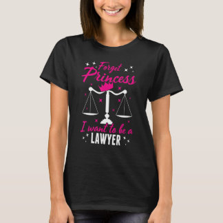 Jurastudentin Jura Student Anwältin in Arbeit T-Shirt