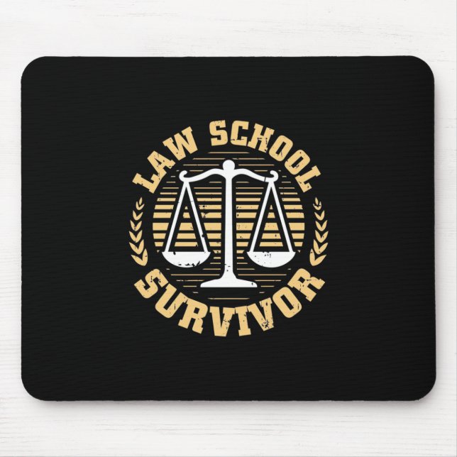 Jurastudentin Mousepad (Vorne)