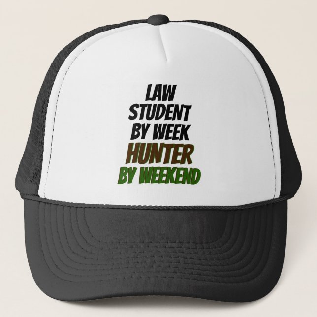 Jurastudentin Truckerkappe (Vorderseite)