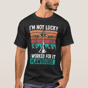 Jurastudium Jura Diplom Künftiger Rechtsanwalt T-Shirt
