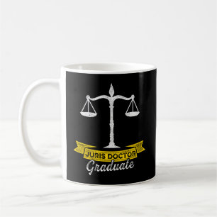 Juris Doctor of Jurisprudence Grad Law School Grad Kaffeetasse