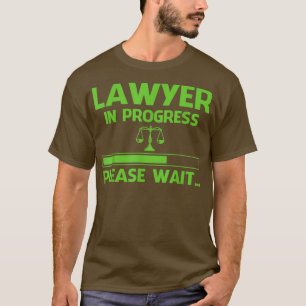 Jurist in Progress Schüler der Funny Law School T-Shirt