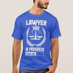 Jurist in Progress Schüler der Funny Law School T-Shirt