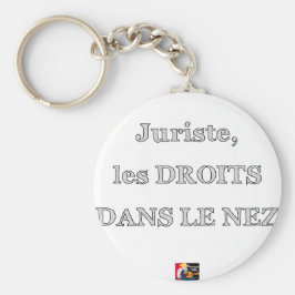 Jurist, Nasenrechte - Wortspiele Schlüsselanhänger