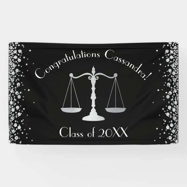 Juristenakademie Schwarzsilber Banner (Horizontal)