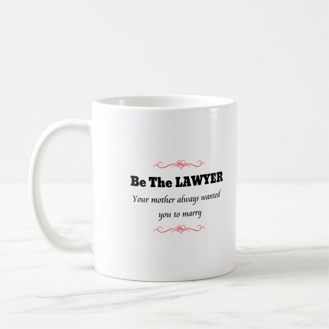 Juristenanwältin - Abschluss Kaffeetasse (Links)