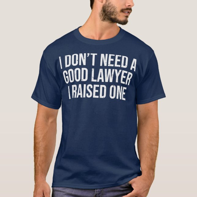 Juristeneltern Vater Mutter Jura Schule T-Shirt (Vorderseite)