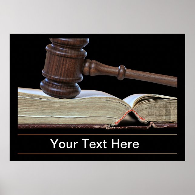 Juristenposter Poster (Vorne)
