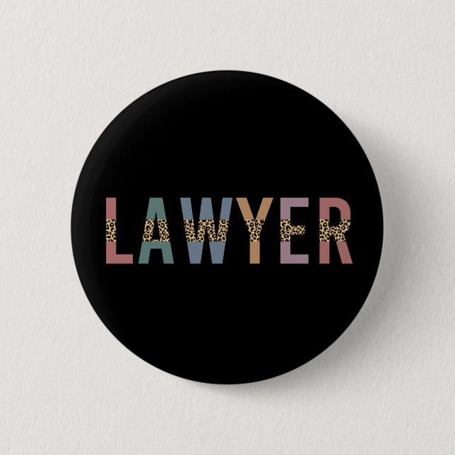 Juristenrecht Abschluss Geschenk Button (Vorderseite)