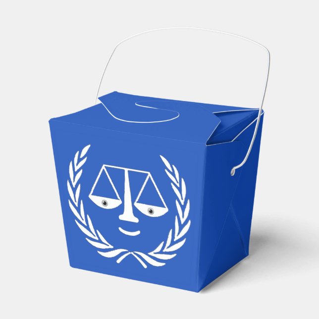 Juristenschule Abschluss Geschenkschachtel (Vorderseite)