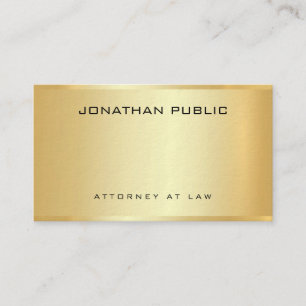 Juristische Visitenkarten-Kassenbüro Gold Template Visitenkarte