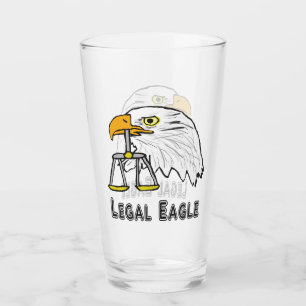 Juristischer Adler Glas