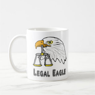 Juristischer Adler Kaffeetasse