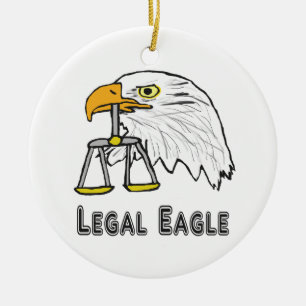 Juristischer Adler Keramik Ornament