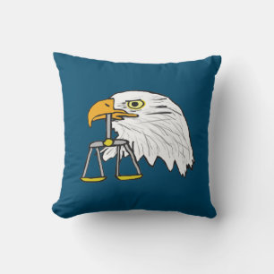 Juristischer Adler Kissen