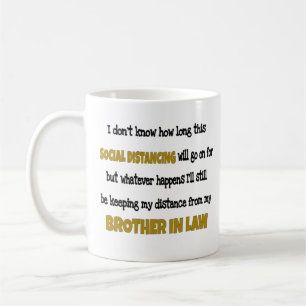  Juristischer Bruder sozialer Distanz  Kaffeetasse