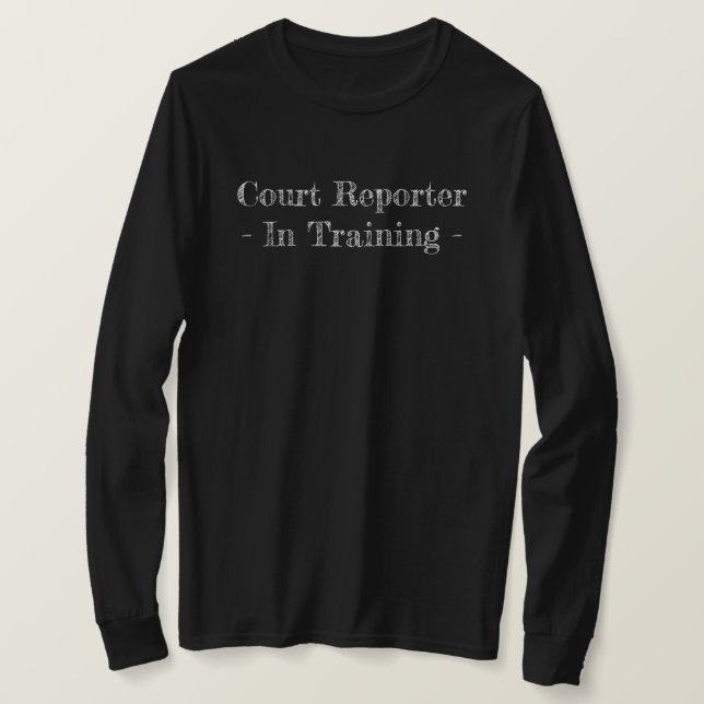 Juristischer Reporter - Aus- und Weiterbildung - T T-Shirt (Design vorne)