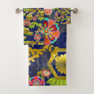 Jurokugiku-Set Badhandtuch Set