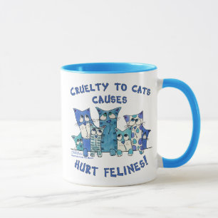 Jurt Felines Grausamkeit gegenüber Katzen Tasse