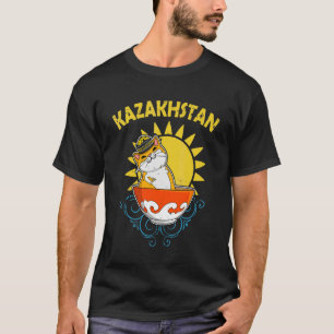 Jurten Republik Kasachstan Qazaqstan Kasachische F T-Shirt