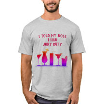 Juryaufgaben-T - Shirt der Männer