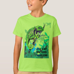 Jus a Boy, der Chamäleys Lieben T-Shirt