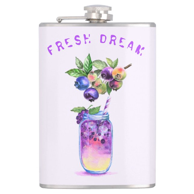Jus de bleuet frais Cool de boisson Flacon (Devant)
