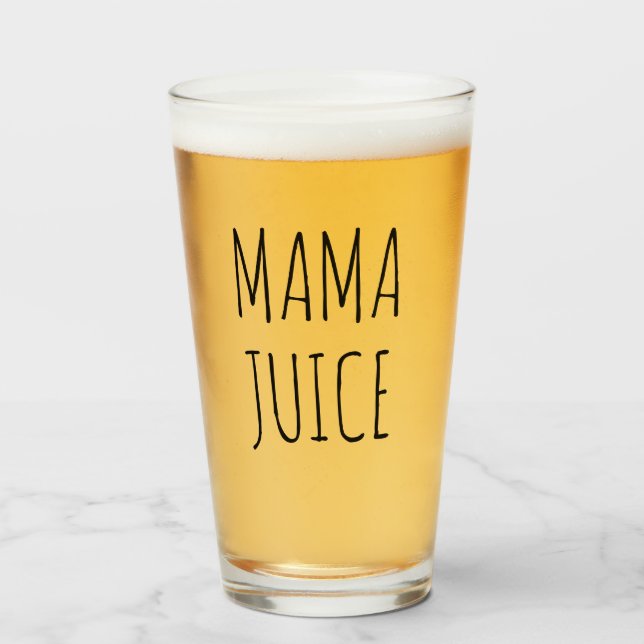 Jus de maman | Verre (Devant (rempli))
