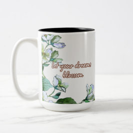 Jusmin Dream Blossom Zweifarbige Tasse