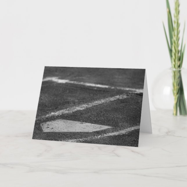 Jusqu'à la carte (noire et blanche) de plat (Devant)