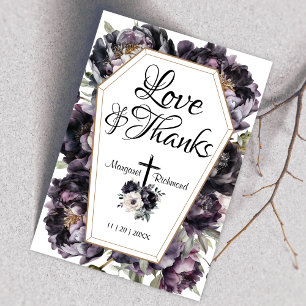 Jusqu'à la mort   Peonies noires gothiques Merci d