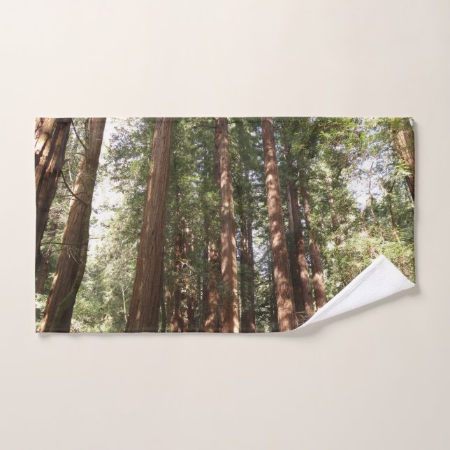 Jusqu'à Redwoods II au monument national de Muir W (Serviette à main)