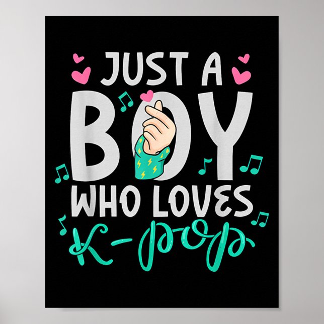 Just A Boy Who Loves K-p Fandom Celebration  Poster (Vorne)
