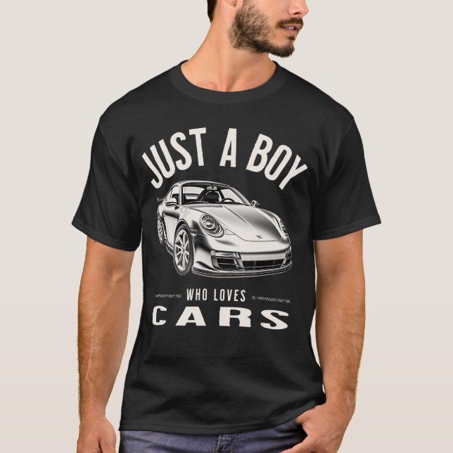 Just a Boy Who Loves s SuperSports 2 T-Shirt (Vorderseite)