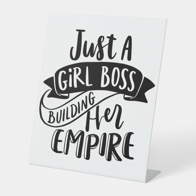 Just A Girl Boss Construisant son Empire signe (Recto)