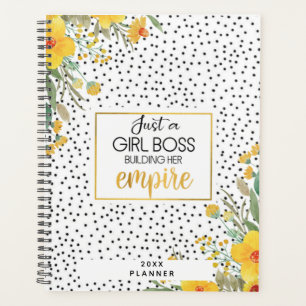 Just A Girl Boss Construisant Son Planificateur Em