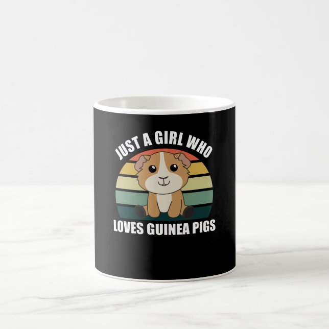 Just A Girl, die Guinea Schweine Liebe - Sweet Gui Kaffeetasse (Mittel)