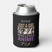 Just a Girl Who Lieben Anime Vintag Manga Kawaii