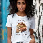 Just a Girl Who Lieben Books & Coffee T - Shirt<br><div class="desc">Feiern Sie Ihre Liebe für Bücher und Kaffee mit diesem stilvollen und komfortablen Just a Girl Who Lieben Books & Coffee T - Shirt. Mit seinem schicken Design, das perfekt für Buchwürmer und Coffeinfreunde geeignet ist, ist dieses Tee eine großartige Ergänzung zu Ihrem lässigen Kleiderschrank. Es ist aus weichem, atemberaubendem...</div>