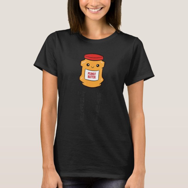 Just a Girl Who Loves Peanut Butter T-Shirt (Vorderseite)
