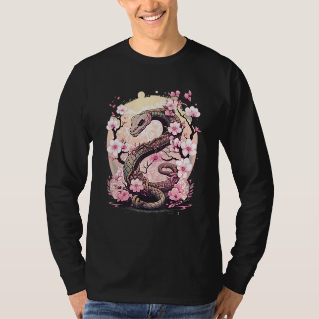 Just A Girl Who Loves Snakes T-Shirt (Vorderseite)