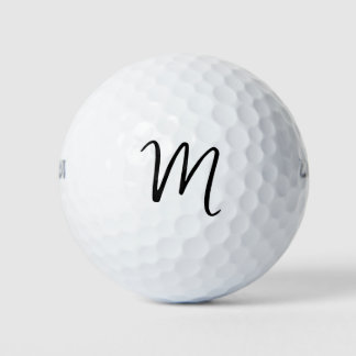 Just a golf ball with initial letter mark