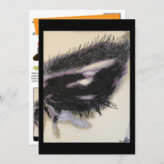 ‘Just a Memory’ Painting on a Small-Scale Print Einladung