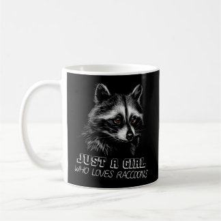 Just A Who Lieben Raccoons Kaffeetasse