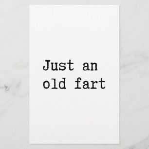 Just An Old Fart Briefpapier