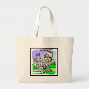 Just Biden Time Funny politischen T-Shirts Tasse G Jumbo Stoffbeutel