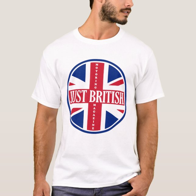 Just British Large Logo T-Shirt (Devant)