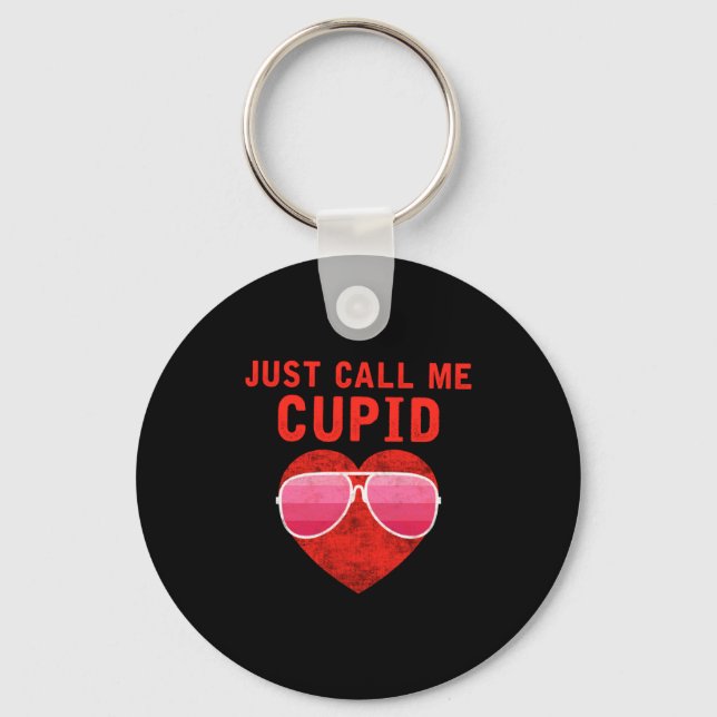 Just Call Me Cud Valentines Day Couple Cute 2  Schlüsselanhänger (Vorderseite)